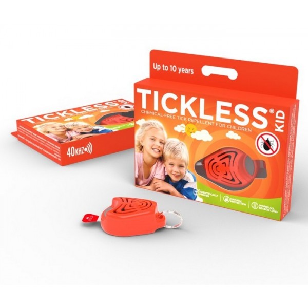 Ультразвуковой отпугиватель от клещей Tickless Baby Kid Orange изображение 3