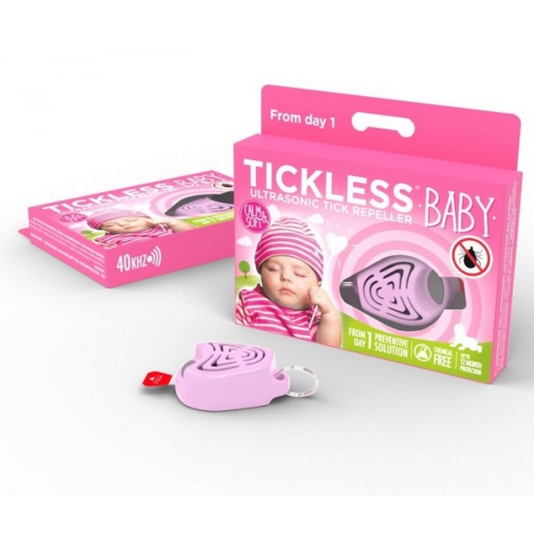 Ультразвуковой отпугиватель от клещей Tickless Baby Kid Pink изображение 2