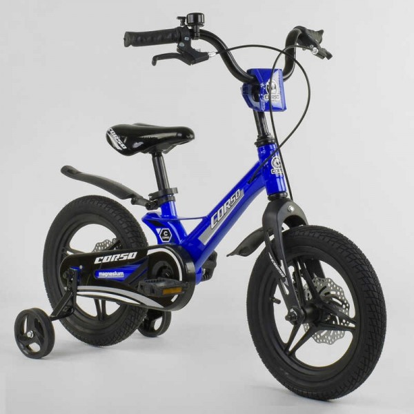 Велосипед детский 14 дюймов Corso Magnesium литые диски изображение 3