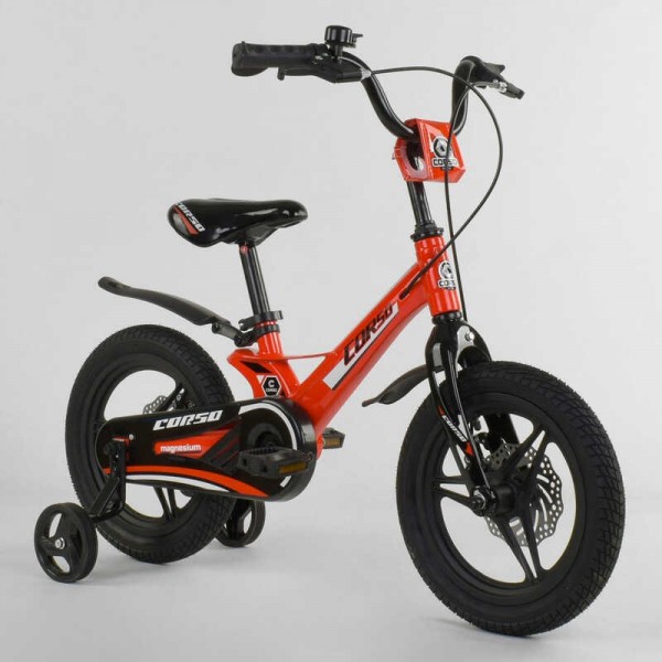 Велосипед детский 14 дюймов Corso Magnesium литые диски изображение 2