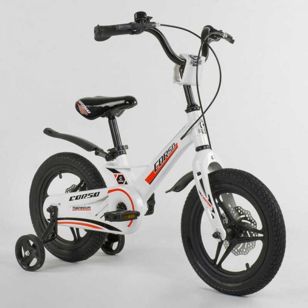Велосипед детский 14 дюймов Corso Magnesium литые диски изображение 4