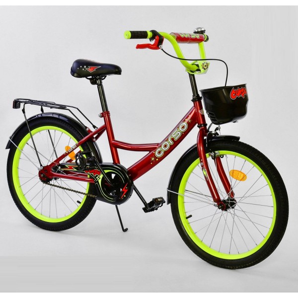 Велосипед детский Corso Classic 20 дюймов G-20382 красный изображение 1
