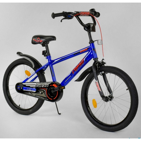 Велосипед детский Corso Aerodynamic EX-20 N 2755 20 дюймов синий изображение 1
