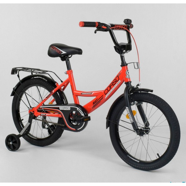 Велосипед детский Corso Classic 16 дюймов CL-16 P 2255 красный изображение 1