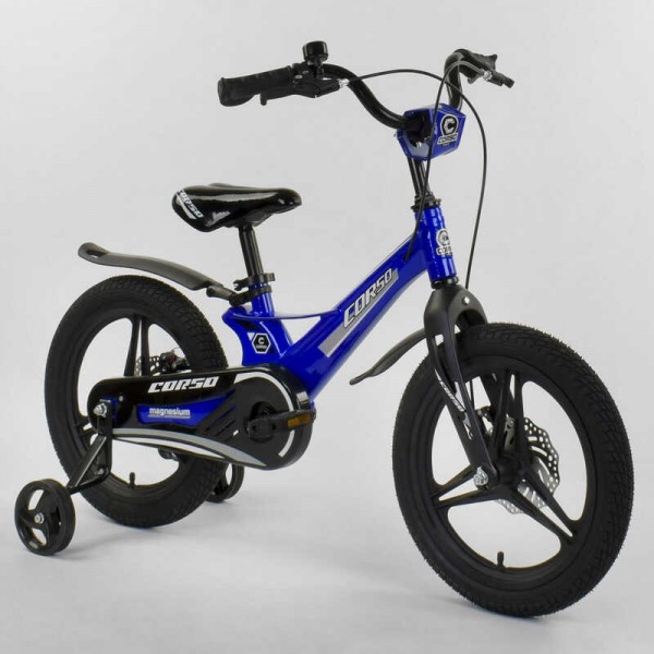 Велосипед детский Corso Magnesium 16 дюймов литые диски изображение 3