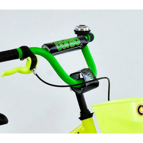 Велосипед детский Corso Max Energy 16 дюймов R - 16140 желтый изображение 3