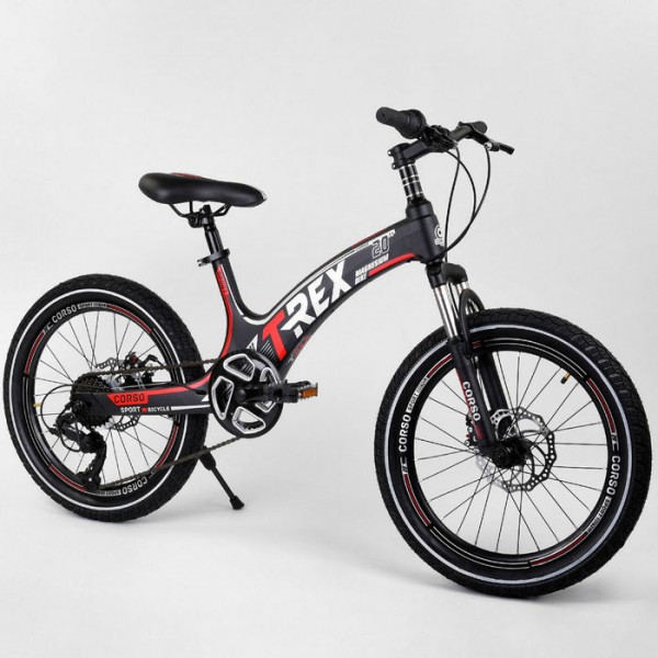 Велосипед детский Corso T-Rex 20803 20 дюймов литые диски изображение 1