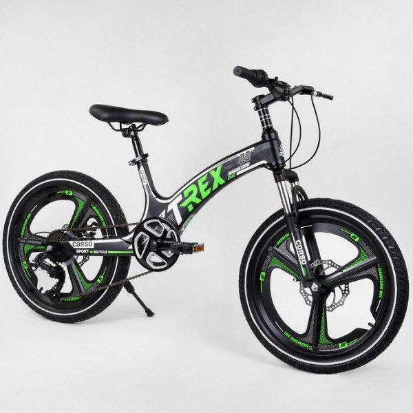 Велосипед детский Corso T-Rex 38938 20 дюймов литые диски изображение 1