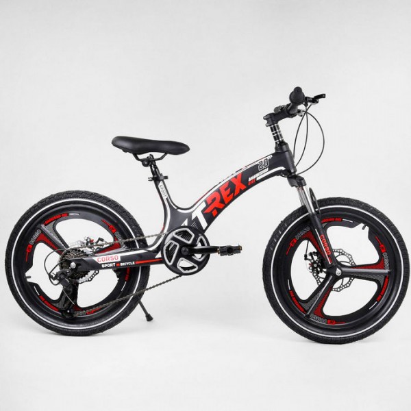 Велосипед детский Corso T-Rex 90860 20 дюймов литые диски изображение 2