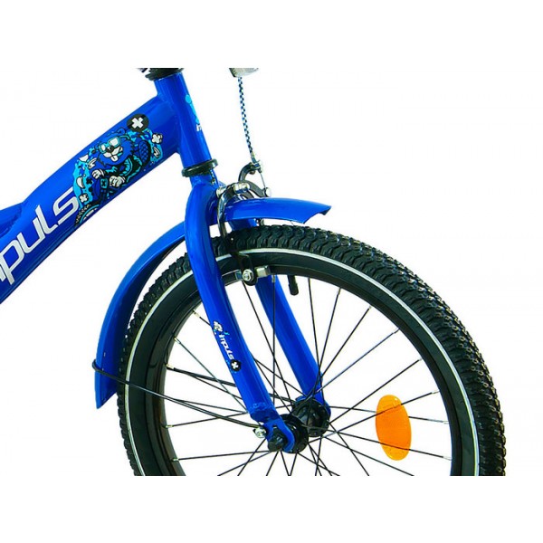 Велосипед детский Impuls Beaver 18 дюймов синий изображение 2