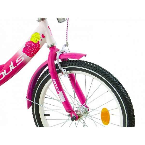 Велосипед детский Impuls Kitty малиновый 18 дюймов изображение 4