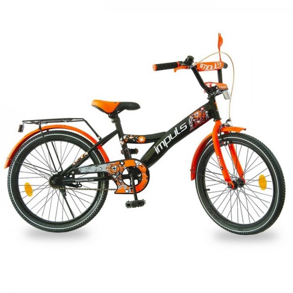 Велосипед детский Impuls Beaver 20 дюймов оранжевый изображение 1