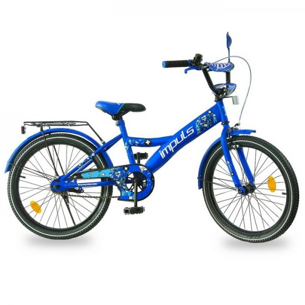 Велосипед детский Impuls Beaver 20 дюймов синий изображение 1
