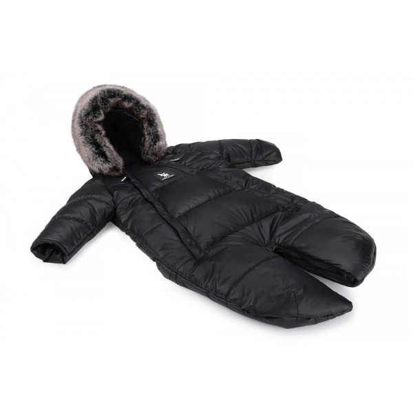 Зимний комбинезон - трансформер Cottonmoose Moose 0-6 M 767/65 black (черный) изображение 2