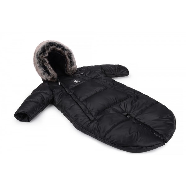 Зимний комбинезон - трансформер Cottonmoose Moose 0-6 M 767/65 black (черный) изображение 1