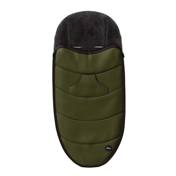 Зимний конверт Mima Zigi Footmuff Olive green изображение 1