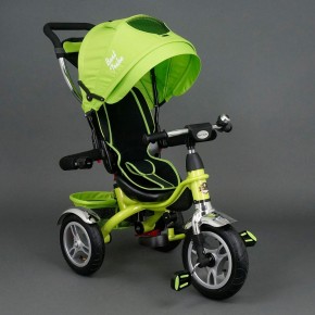 Велосипед салатовый детский трехколесный, Бест Трайк 5388, Best Trike надувные колеса