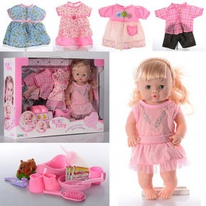 Кукла Baby Toby 30800, 5 платьев Беби Тоби говорит 9 фраз изображение 3