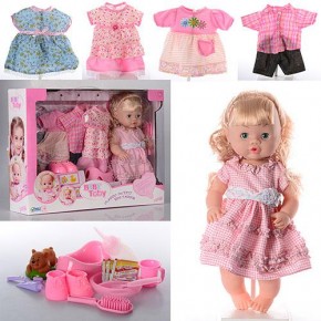 Кукла Baby Toby 30800, 5 платьев Беби Тоби говорит 9 фраз изображение 6