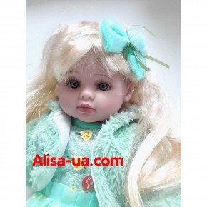 Говорящая кукла Маленькая Пани M 3682 RU салатовое платье