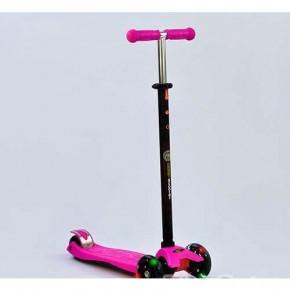 Самокат Бест Скутер 3 - 12 лет трехколесный детский Best Scooter 466-113 Розовый