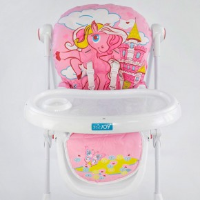 JOY K-73480 стульчик для кормления Pony розовый