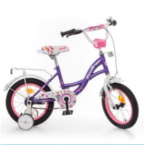 Велосипед Profi Bloom 16 дюймов фиолетовый