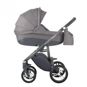 Коляска 2 в 1 Bebetto Holland LJ195 цвет Темно-серый изображение 1