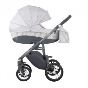 Коляска 2 в 1 Bebetto Holland LJ195 цвет Темно-серый изображение 4