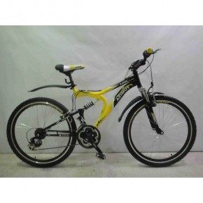 Азимут Бластер 24 дюйма ( Azimut Blaster 127 G ) - детский подростковый велосипед. двухподвес изображение 3