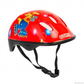 Детский защитный шлем Овшен 466-121 для велосипедов, роликов, скейтов, самокатов изображение 3
