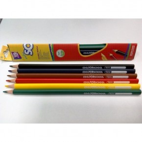 Цветные карандаши треугольные 
