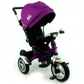 Велосипед детский трехколесный, Бест Трайк 5388, Best Trike надувные колеса фиолетовый изображение 1