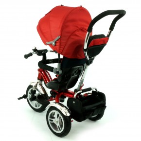 Велосипед детский трехколесный, Бест Трайк 5388, Best Trike надувные колеса красный изображение 3