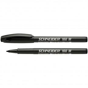 Маркер перманентный Schneider MAXX 166 1 мм, черный S116601