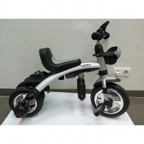 Велосипед детский трехколесный Трансформер - БЕГОВЕЛ Turbo Trike 3212 Турбо трайк 3212 надувные колеса изображение 7