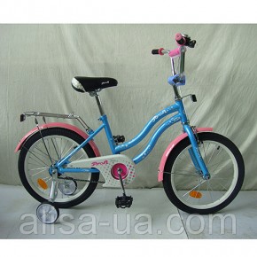 Детский велосипед PROFI Star  L1492 для девочек от 3 лет 14 дюймов, малиновый изображение 4