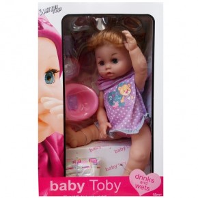 Кукла-пупс Беби «Baby Toby» 30900, интерактивная, говорит 10 фраз. изображение 4