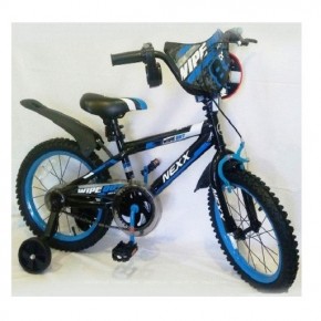 Велосипед детский Sigma Nexx 16 дюймов для мальчика, синий.