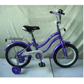Детский велосипед Профи Стар 16 дюймов малиновый для девочек изображение 6