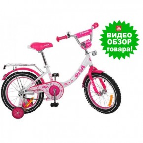 Детский велосипед  Profi Princess G1813 18 дюймов малиновый для девочек изображение 3
