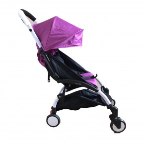 Детская прогулочная коляска Yoya складная фиолетовая изображение 3