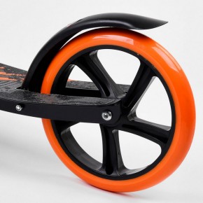 Самокат двухколесный Best Scooter 213681 черно-оранжевый изображение 4