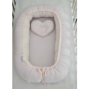 Кокон-гнездышко Baby Veres Summer Bunny pink с одеялом изображение 7