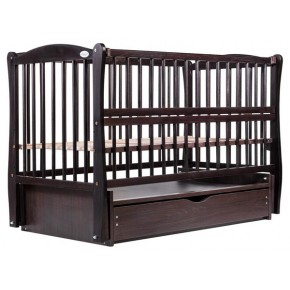 Кровать Babyroom Элит маятник, ящик, откидной бок DEMYO-5  бук венге изображение 2