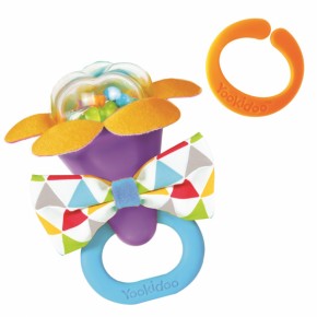 Погремушка для новорожденных Yookidoo Цветок изображение 4