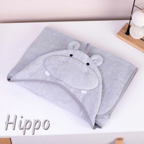 Полотенце с уголком Baby Veres Hippo