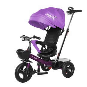 Велосипед трехколесный Tilly Melody T-385 фиолетовый