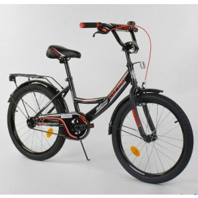 Велосипед детский Corso Classic 20 дюймов CL-20 Y 3230 черный изображение 1