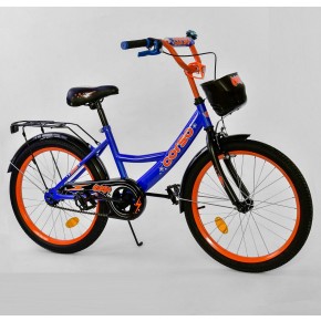 Велосипед детский Corso Classic 20 дюймов G-20130 синий электрик изображение 1